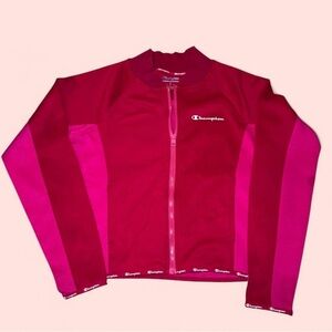 Champion Women's Two-Tone Pink Jacket